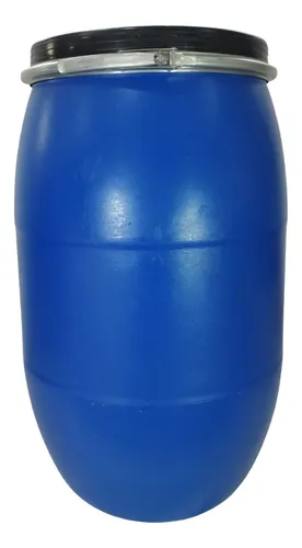 Bombona 100L com tampa removível e aro