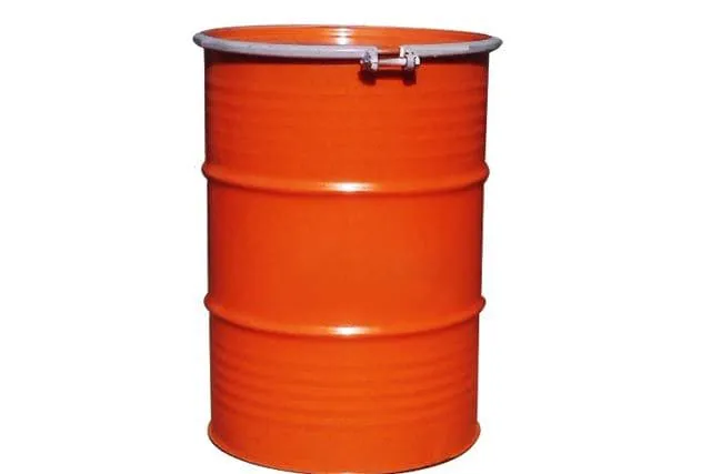 Tambor 60L com tampa removível e aro